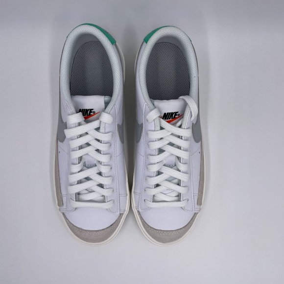 Nike Blazer Low ' 77 White / Grey Womens Shoes - Picture 5 of 8